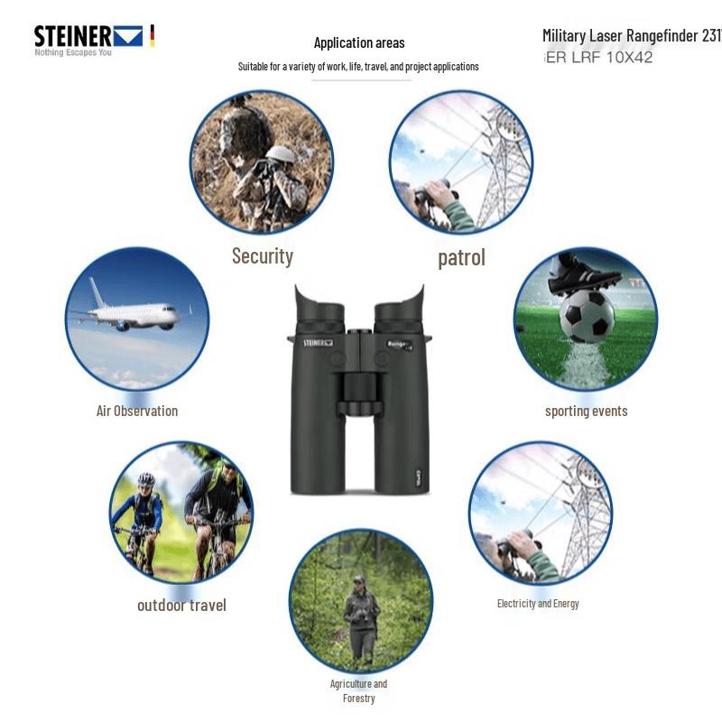 STEINER 2317 LRF 10x42 Rangefinder Binoculars