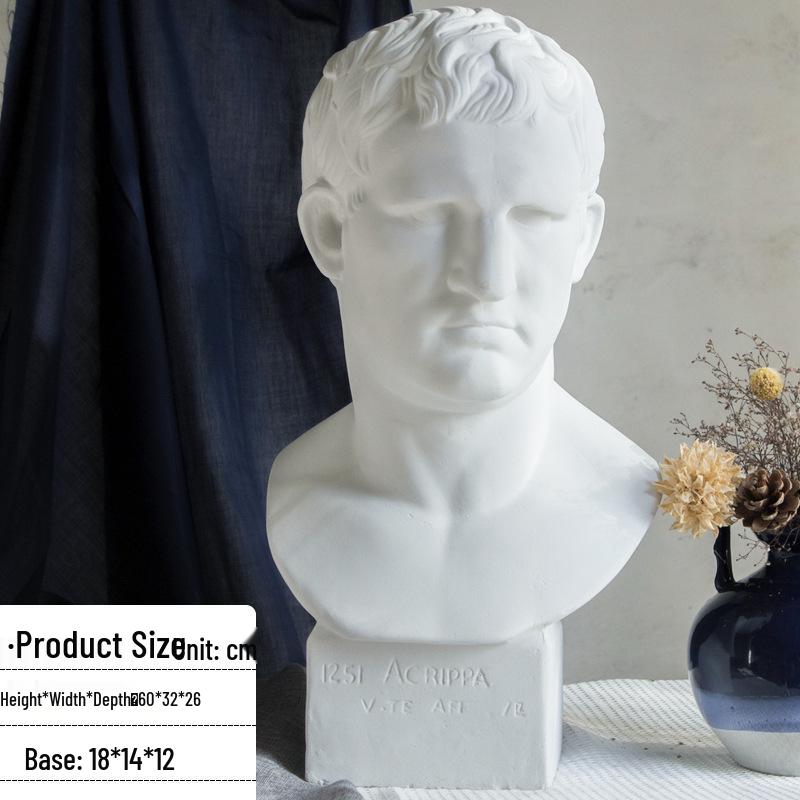 Набор геометрических скульптур из гипса для искусства и фотографии