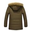 Winter Men Warm Down Jackets Thicker Hooded Wool Liner Coat