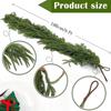 1.5/1.8/2.7 Meter Christmas Pine Tree Decoration Emulate Norfolk Tree Leaves Staircase Fireplace Decoration Christmas Decoration