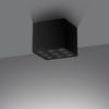 Ozzy black LED ceiling lamp