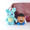 Delightfully Soft Toy Story 4 4-inch Plush Keychain Collection With Mini Cute Characters