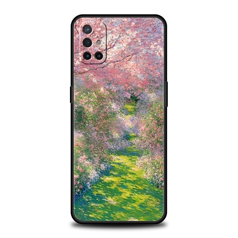 Чехол Для OnePlus 15 13 12 11 10 9 8 7T Pro 13T 13R 12R 10R 9RT 8T Nord 2T CE 2 3 5G Lite Обложка Клод Моне Сад Картина Искусство
