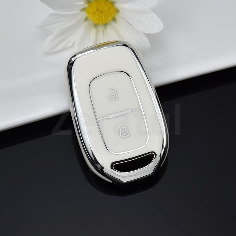 Прозрачный ТПУ Чехол для Ключей для Renault Duster Dokker Logan Stepway Clio 5 Ss2 Twingo Для Dacia Sandero Stepway Logan Duster Чехол