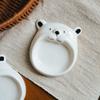 Керамическая маленькая тарелка для вкуса, Милая маленькая тарелка для соуса с собачкой, Маленькая тарелка для масла, Мини-миска для макания соевого соуса для суши