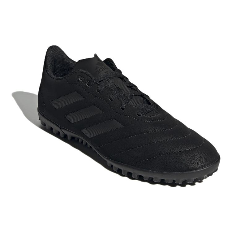 Adidas Goletto 8 Pasto Round Toe Lace-Up TF (Rubber Studs) Slip-Resistant Durable Soccer Shoes Men Soccer Shoes Black GY5773