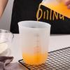 Силиконовая мерная кружка, удобный скошенный край, легкая очистка, хлебопекарный инструмент без бисфенола А