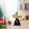 Фигурка лося, деревянные рождественские украшения, коллекционная центральная часть, настольные украшения, статуя для дома