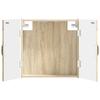 Dartboard Cabinet HOORN Sonoma Oak 52.5 x 10.5 x 53.5 cm
