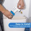 Side Inlet Toilet Cistern Fill Valve 1/2 Inch Brass Thread Air Gap Design Replacement Flush Fitting