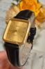 CITIZEN new battery QUARTZ EXCELA gold square new, replaced. Women's Watch, color, shape, Strap