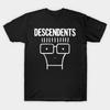 Футболка группы The Descendents Новые поступления Весна/Лето Обычная посадка Повседневная Графическая Y2K Винтаж Размер