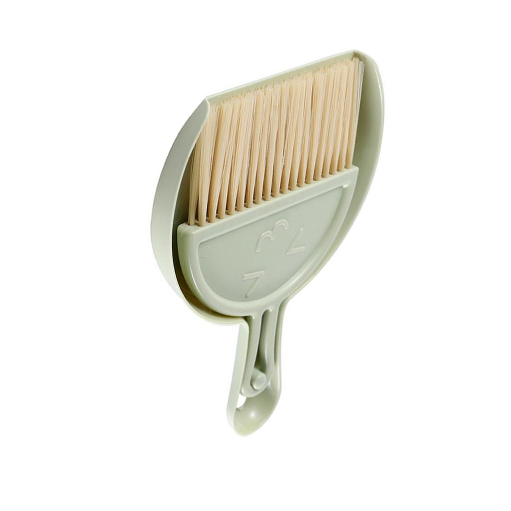 Мини-веник, набор совков, пластиковый ручной совок с изображением улыбки, эффективная уборка, портативный крошечный совок с щеткой