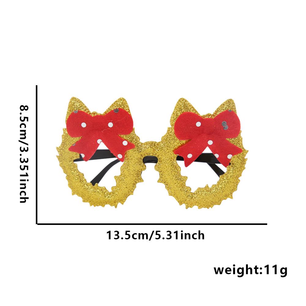 Christmas Party Eyeglass Frames: Santa, Snowman & Antler Designs for Kids