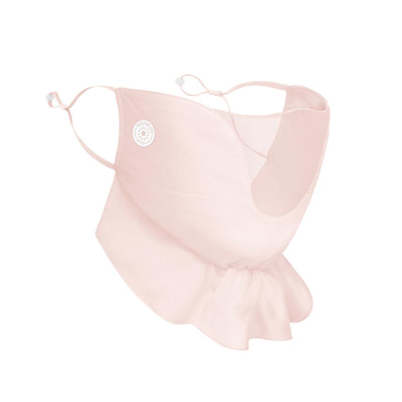 Женская солнцезащитная маска, дышащая анти-УФ-маска для вождения, маска для лица, шарф с регулируемой регулировкой