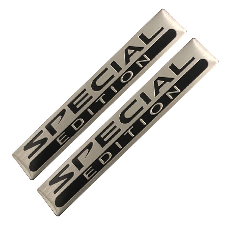 3d Aluminium Special Edition Logo Limited Edition Emblem Sticker Car Interior Exterior Decoration Decal Motorcycle Accessories
