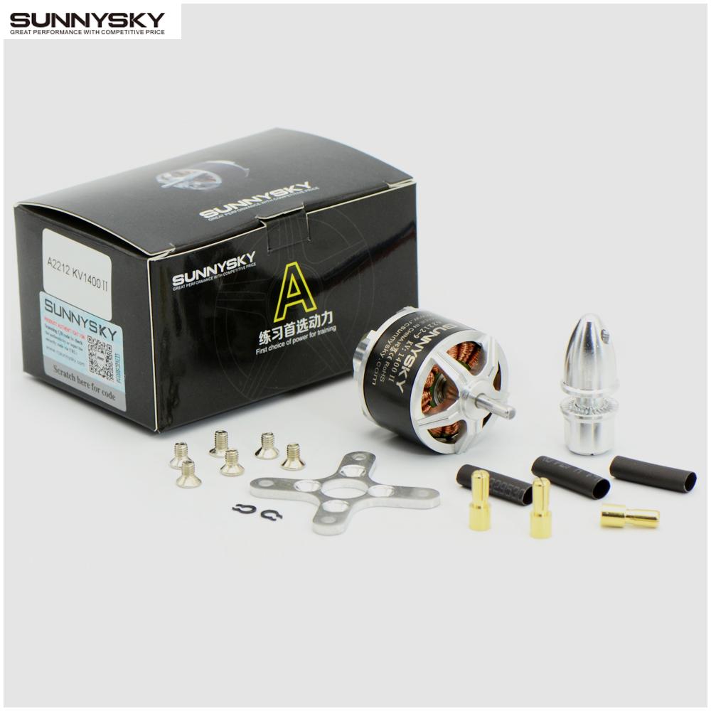 Бесколлекторный двигатель Sunnysky A2212 800KV 980KV 1250KV 1400KV для квадрокоптера F450, дрона, радиоуправляемого самолета