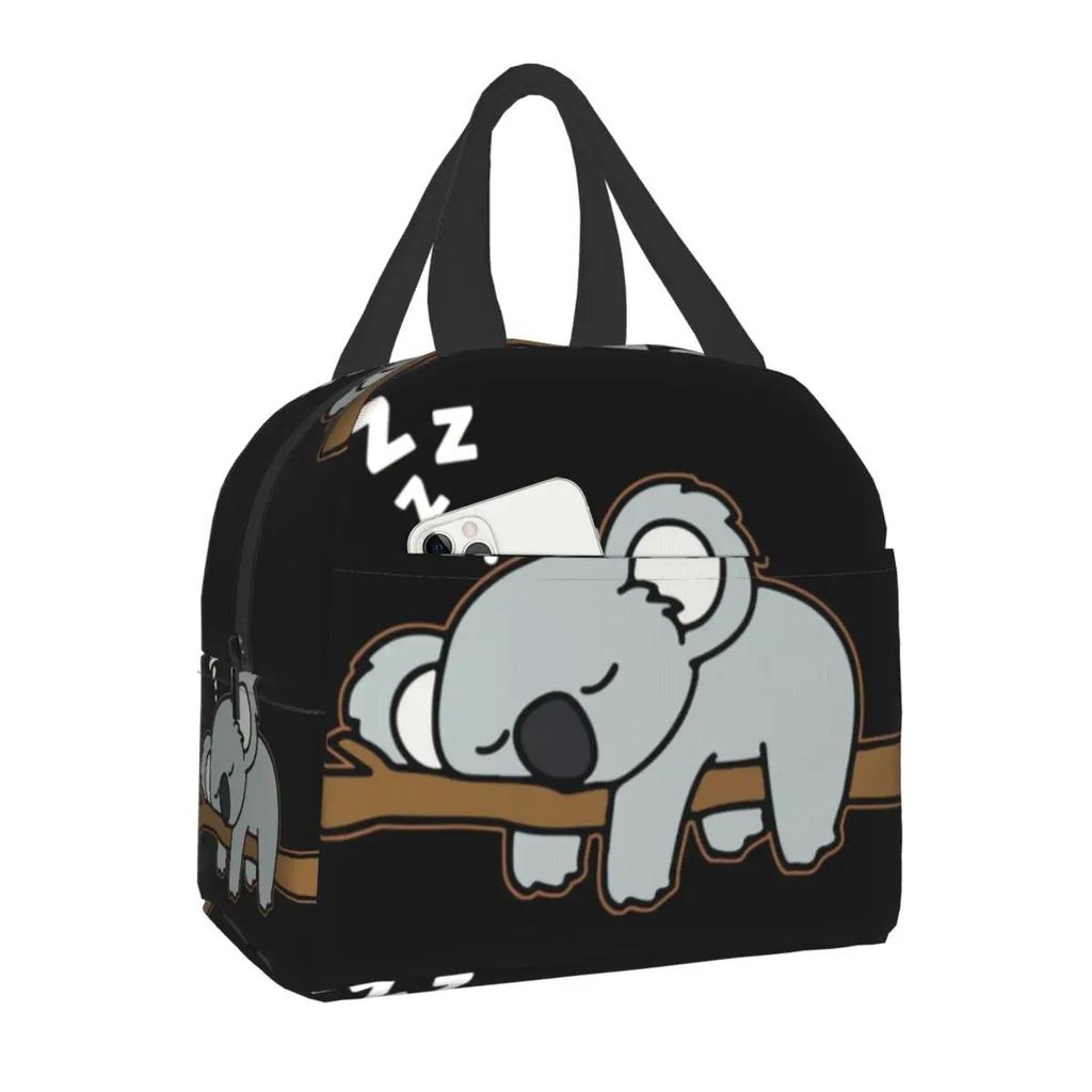 Пользовательские Koi Fish Sakura Blossom в бирюзовой сумке для обеда для мужчин и женщин, термохолодильник, изолированные ланч-боксы для офиса для взрослых