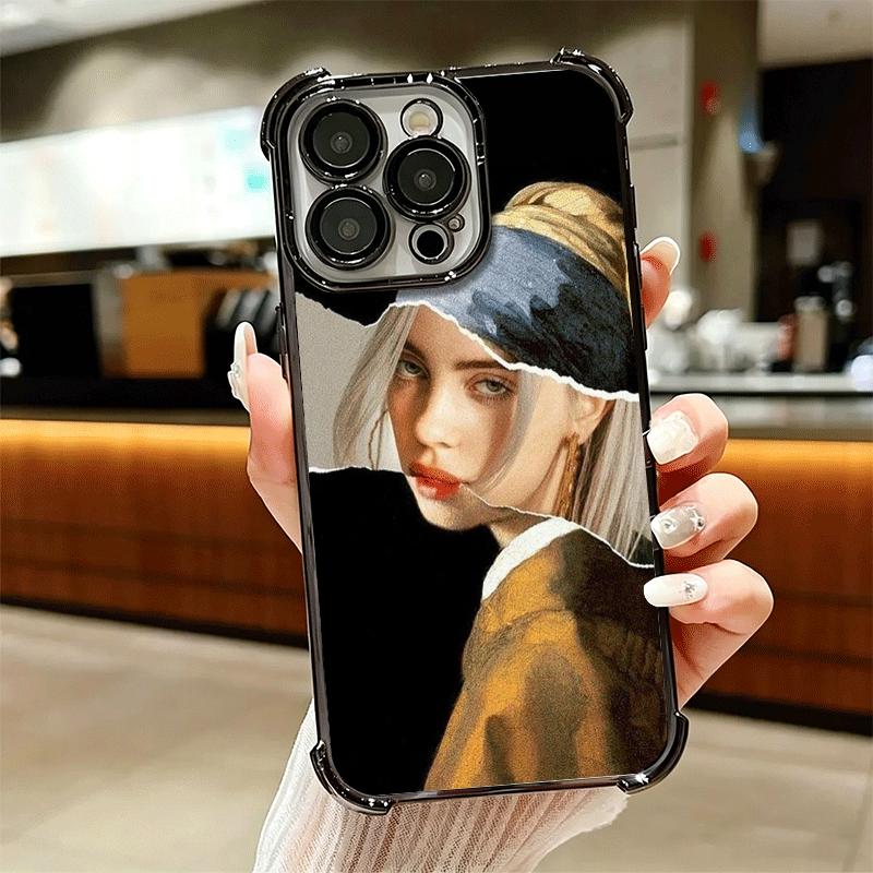 Ударь меня сильно и нежно B-BillieS Мягкий чехол для телефона для iPhone 15 16 17 Air 14 Pro Max 16E Plus 13 12 Mini Покрытие Противоударный Fundas