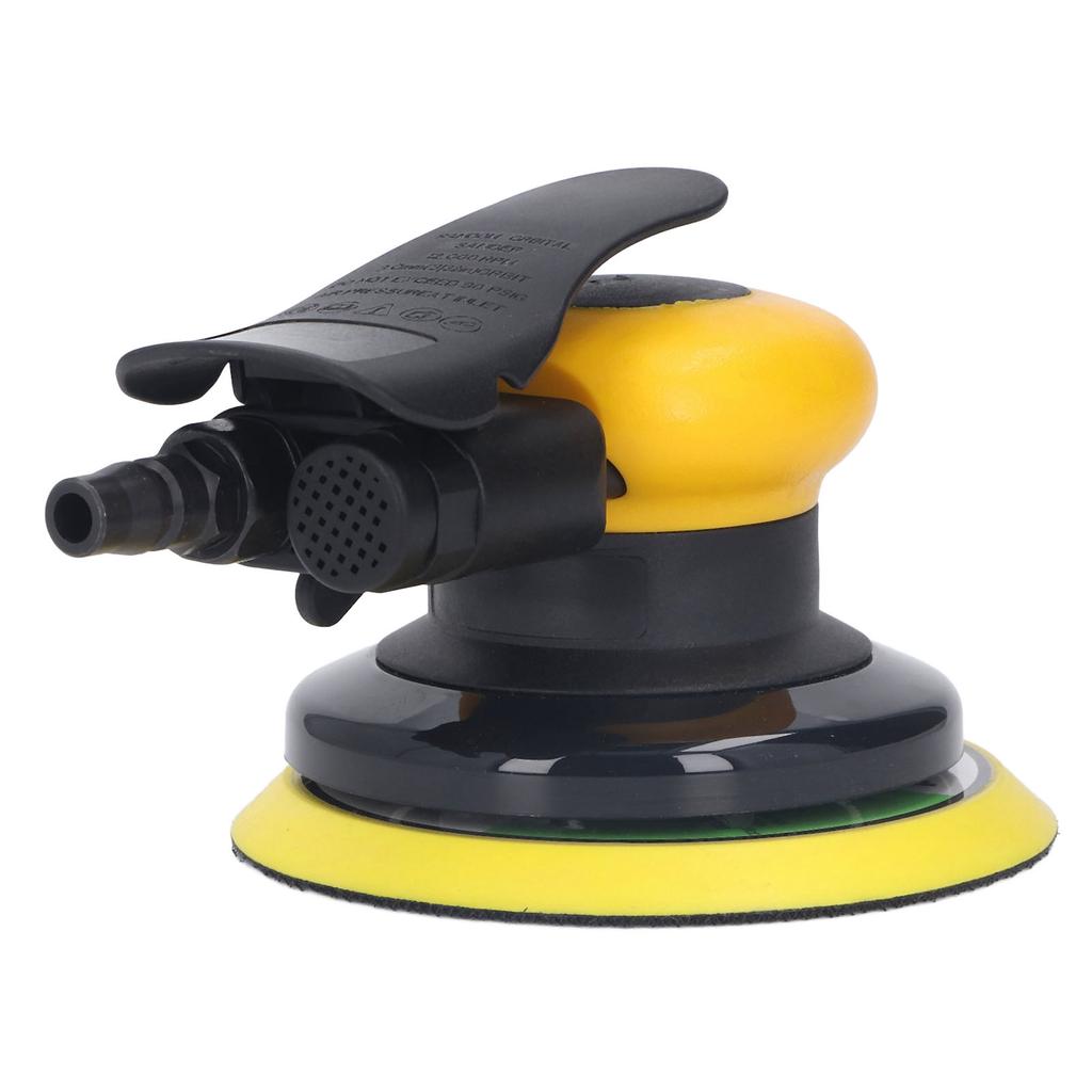 Пневматическая шлифовальная машина из цинкового сплава, стабильная работа, быстрая полировка, 5-дюймовая воздушная орбитальная шлифовальная машина для