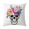 Halloween Holiday Party Decorations Living Room Sofa Cushion Cover Pillow Cover Suitable for Home Bedroom Room Decoration