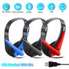 Universal Usb Wired Headphones Pc Gaming Headset With Microphone Noise Reduction Stereo Earphone Helmet For Laptop Computer