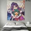The Apothecary Diaries Wall Tapestry Aesthetic Wall Hanging Printed Fabric Blanket Decorative Tapestries for Bedroom Living Room Home Decor