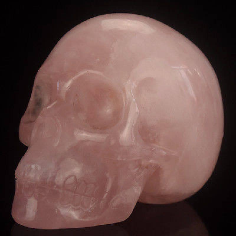 Pink Art Skull Figurine Handicraft Living Room Display Decoration Gifts Toy