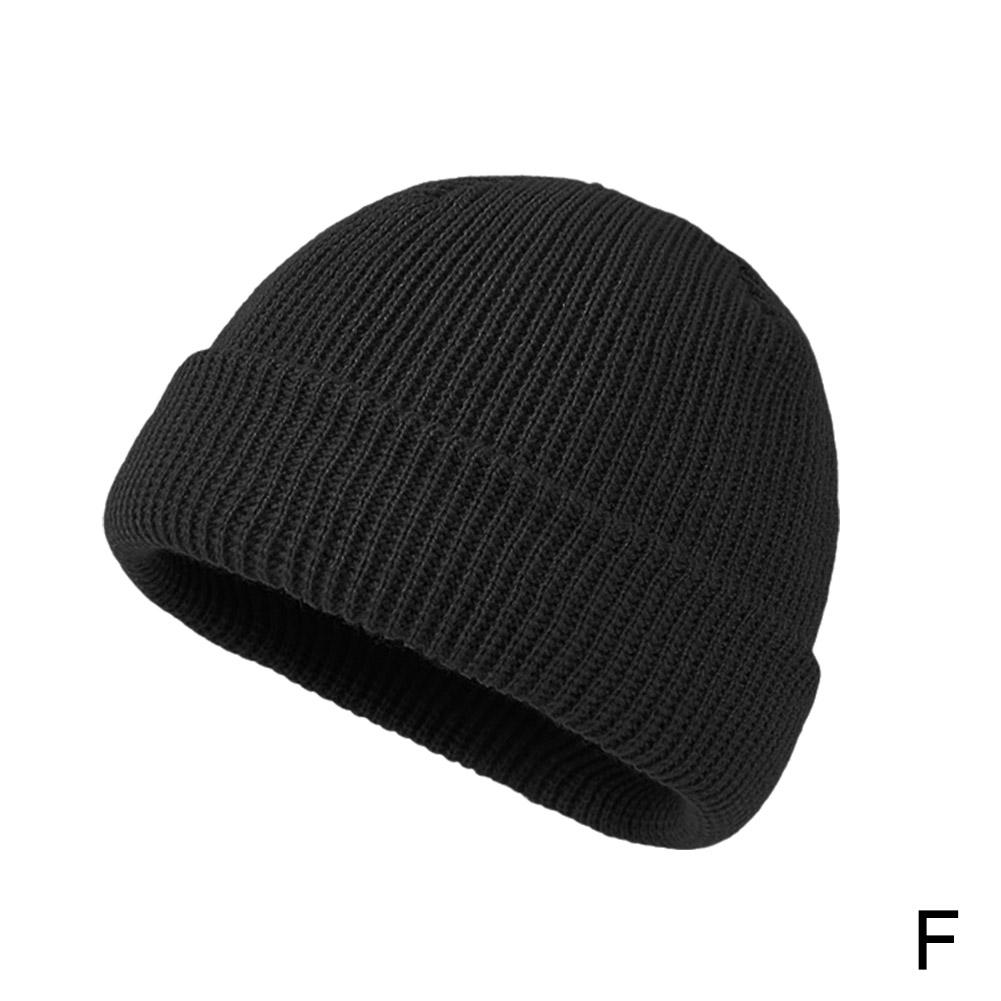 Теплая и повседневная зимняя вязаная шапка, шапки-бини, Skullies, пара, спортивная уличная шапка-тюбетейка, шапки-бини, толстые V6Y1