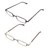 Elegant Eye Protection Reading Glasses Ultralight Metal Square Eyeglasses Presbyopic Eyewear For Men Women