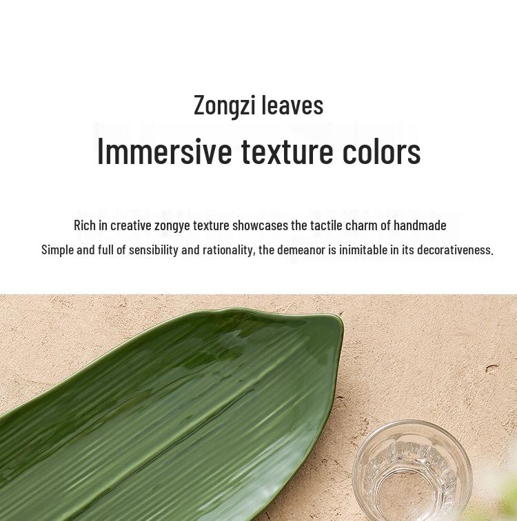 Креативная прямоугольная тарелка для суши и выпечки - дизайн в японском стиле Zongye