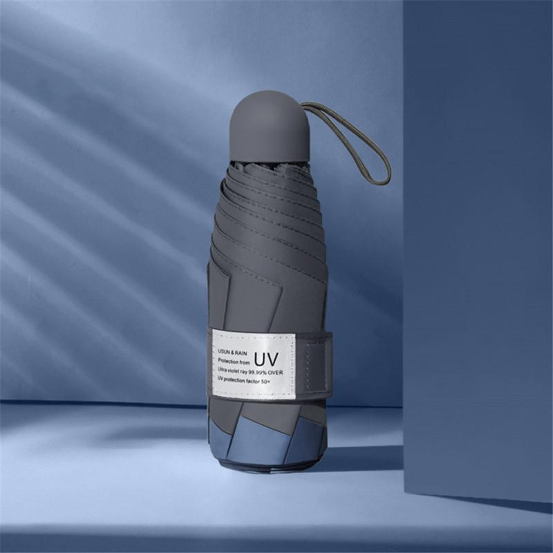 Ветрозащитный анти-ультрафиолетовый мини-зонт, портативный дорожный непромокаемый зонт