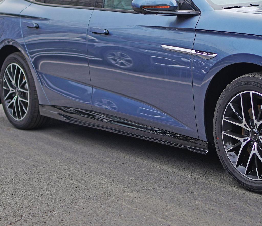 2023-2025 BYD Seal 07DMI Side Skirts, Front Bumper, Rear Wing, Rear Bumper, Rear Lip & Spoiler Kit.