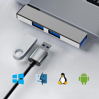 5-1 ШТ. Док-станция расширения USB-хаб Type-C USB-хаб USB 3.0/Type-C 3.0 на 3-портовый USB-разветвитель Скорость 5,0 Гбит/с 3 порта для ПК, ноутбука