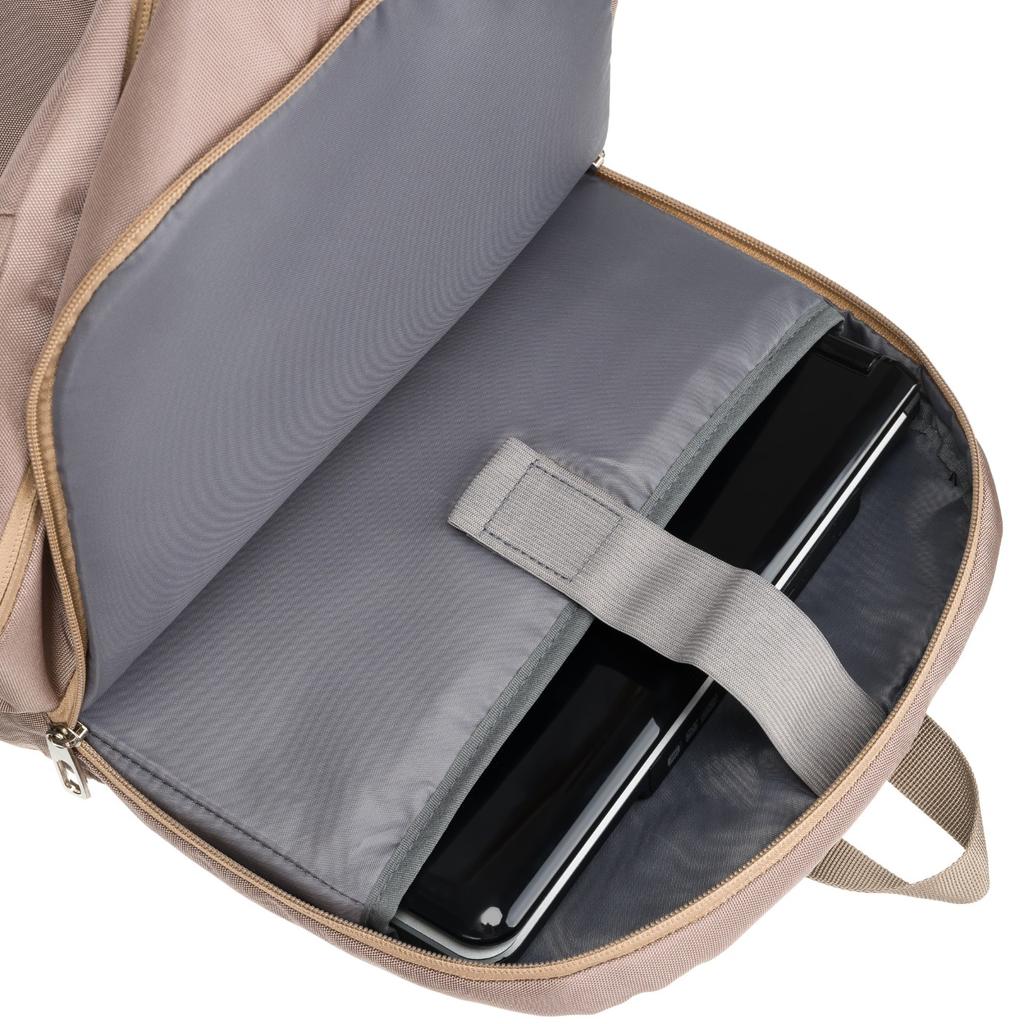 PTN 24400-6928 Beige Laptop Backpack