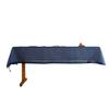 Blue Printed Pastoral Cotton And Linen Tablecloth Table Cloth Cover Towel Lace East Asian Tea Table Mat Cover Cloth