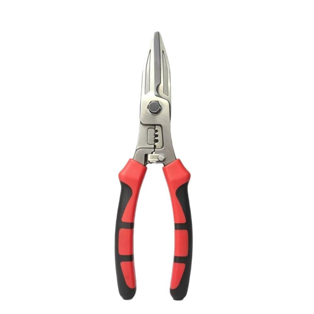 High-Quality Stainless Steel Tin Snips Multi-Function Heavy-Duty Tin Snips Electrical Maintenance