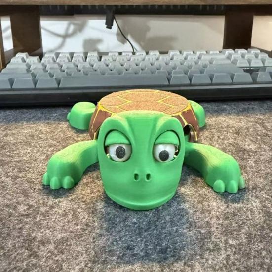 Подставка для чашек Yousheng Screaming Turtle Coaster с подвижными глазами и конечностями, устойчивая к ожогам, термостойкая, для кухонной столешницы, держатель для кофейной кружки, украшение