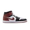 Кроссовки Air Jordan 1 Mid SE Dark Pony Unisex красные белые черные HF3216-102