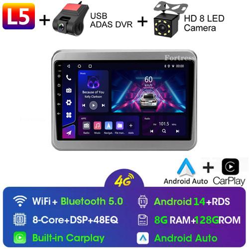 Автомобильный DVD для Suzuki Spacia 2 II 2017 - 2025 Видеоплеер Android Авто Радио GPS Навигация Мультимедиа Стерео Carplay Нет 2din DvD