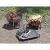 Captain Stag Captain Stag Uc 0568 [stainless Steel Firewood Rack Table]