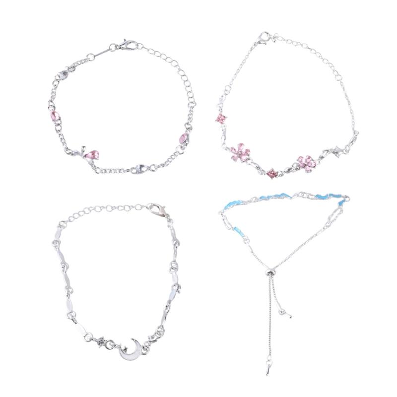 Браслет с мерцающими стразами, модная посеребренная цепочка на руку, регулируемая длина, стильные вечерние украшения