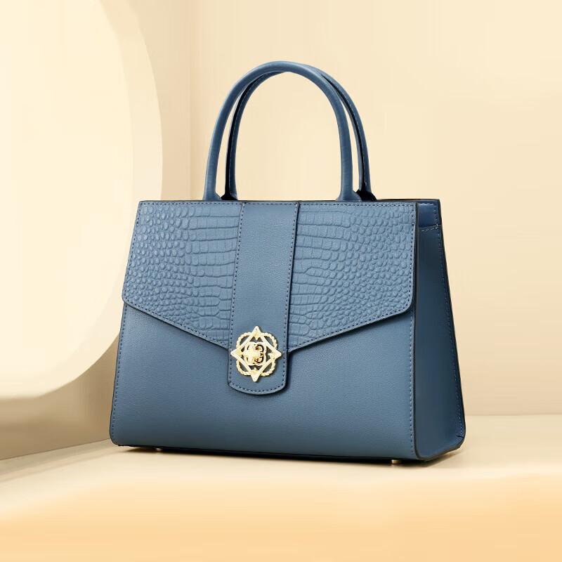 Bags Women's Bags 2025 Portable Mother Bags Middle-aged and Elderly Commuter Leisure Shoulder Bags Fashion Versatile Messenger Bags Cowhide