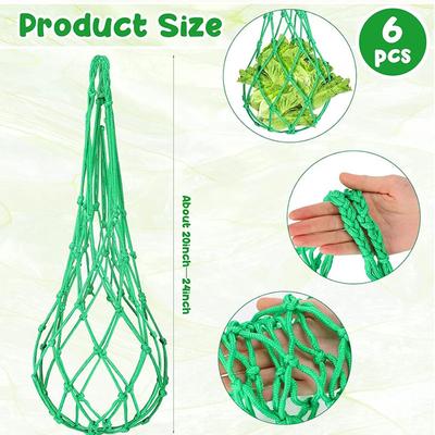 5/10 шт. Поддержки для дыни с сеткой для арбуза, гамаки-люльки для дыни с кабельными стяжками, держатель для растений, тыкв, люльки для овощей, фруктов