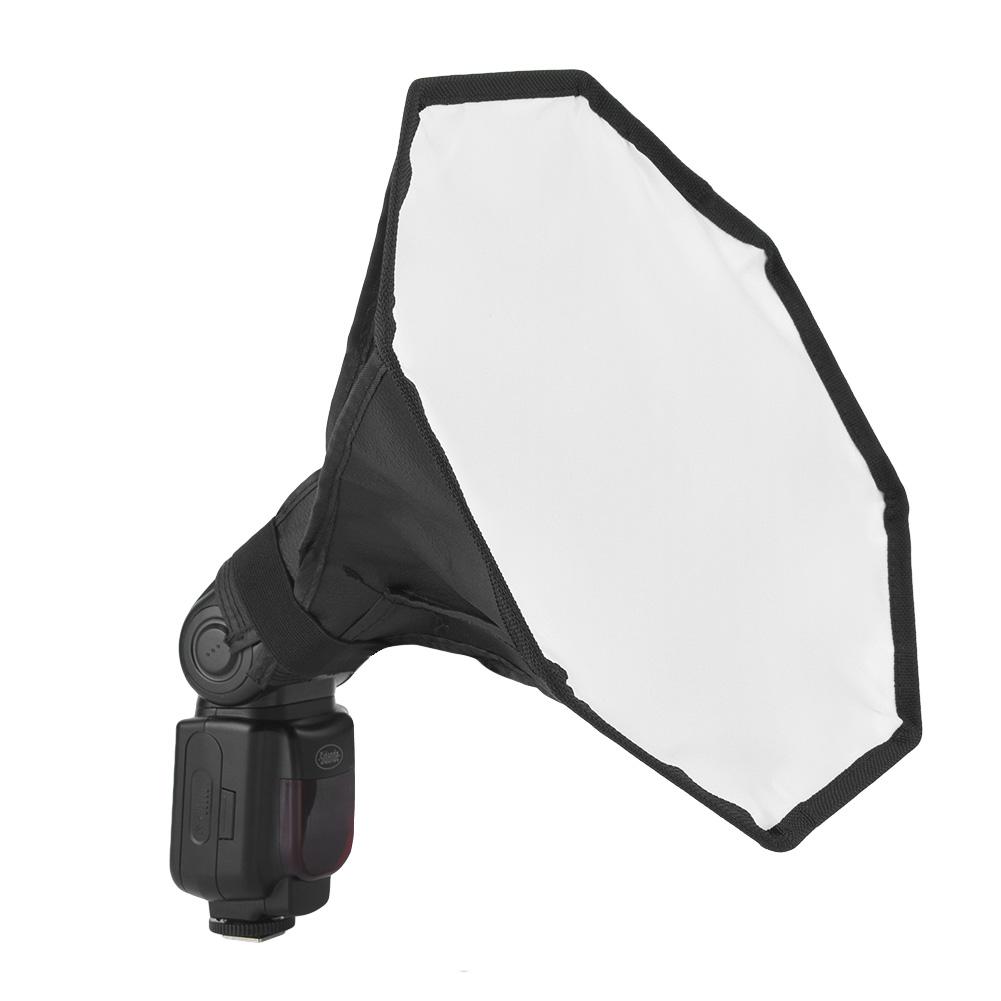 30cm Universal Mini Portable Softbox Diffuser for Flash Speedlite Speedlight