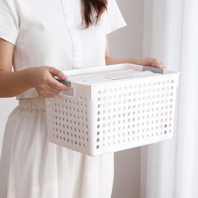 Rectangular Plastic Multipurpose Storage Basket