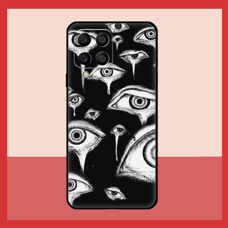 Чехол 'Страшное Лицо Глаза' для Samsung Galaxy M11 M31 M14 M34 M54 M12 M32 M52 M15 M13 M06 M16 M36 M56 M53 M35 M55