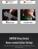 Струны для электрогитары Alice AWR58 King – Полный комплект и отдельные струны