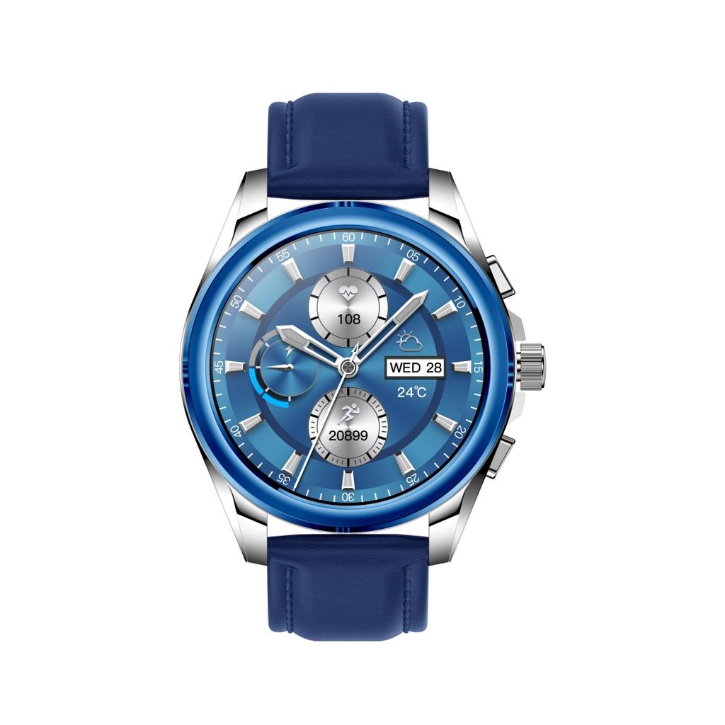 Rainbuvvy KC83 Bluetooth Call Smartwatch 1.43-дюймовый круглый экран JL7013A6 Android 1ATM водонепроницаемые часы 450 мАч поддержка нескольких языков пульсометр