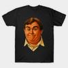 Мужская черная футболка с принтом John-Candy Печать на трансферной бумаге без вырезания Хлопковая футболка